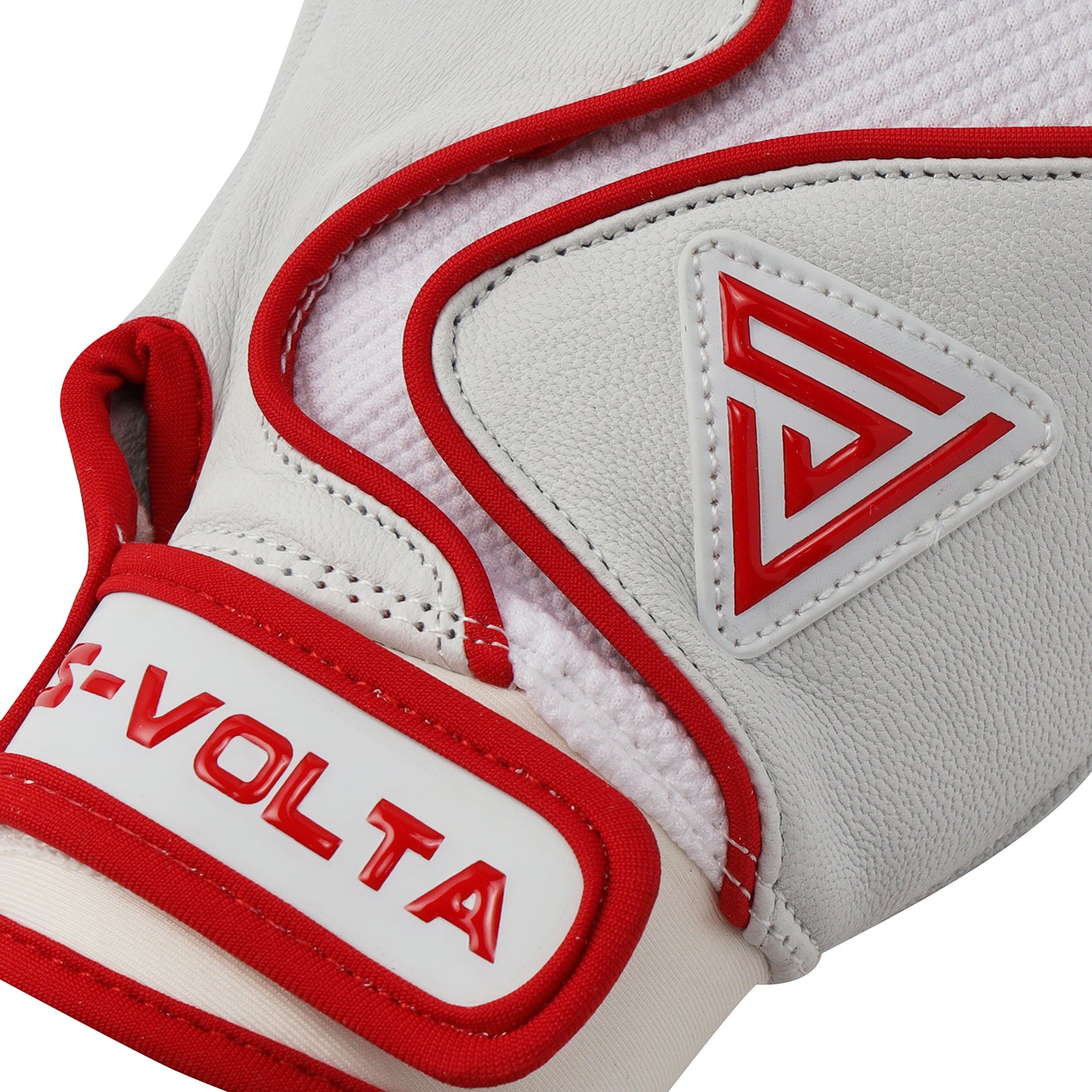 【PREMIUM MODEL】BATTING GLOVES 【White × Red】