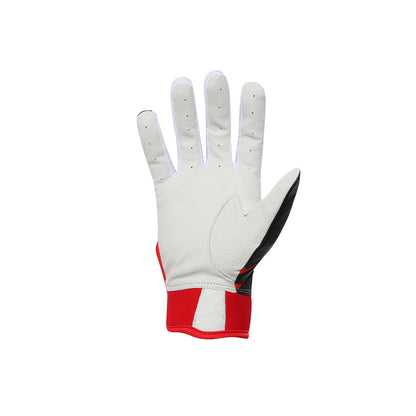 BATTING GLOVES  【WHITE × NAVY × RED】