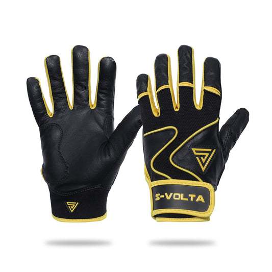 【PREMIUM MODEL】S-VOLTA バッティンググローブ Black × Yellow