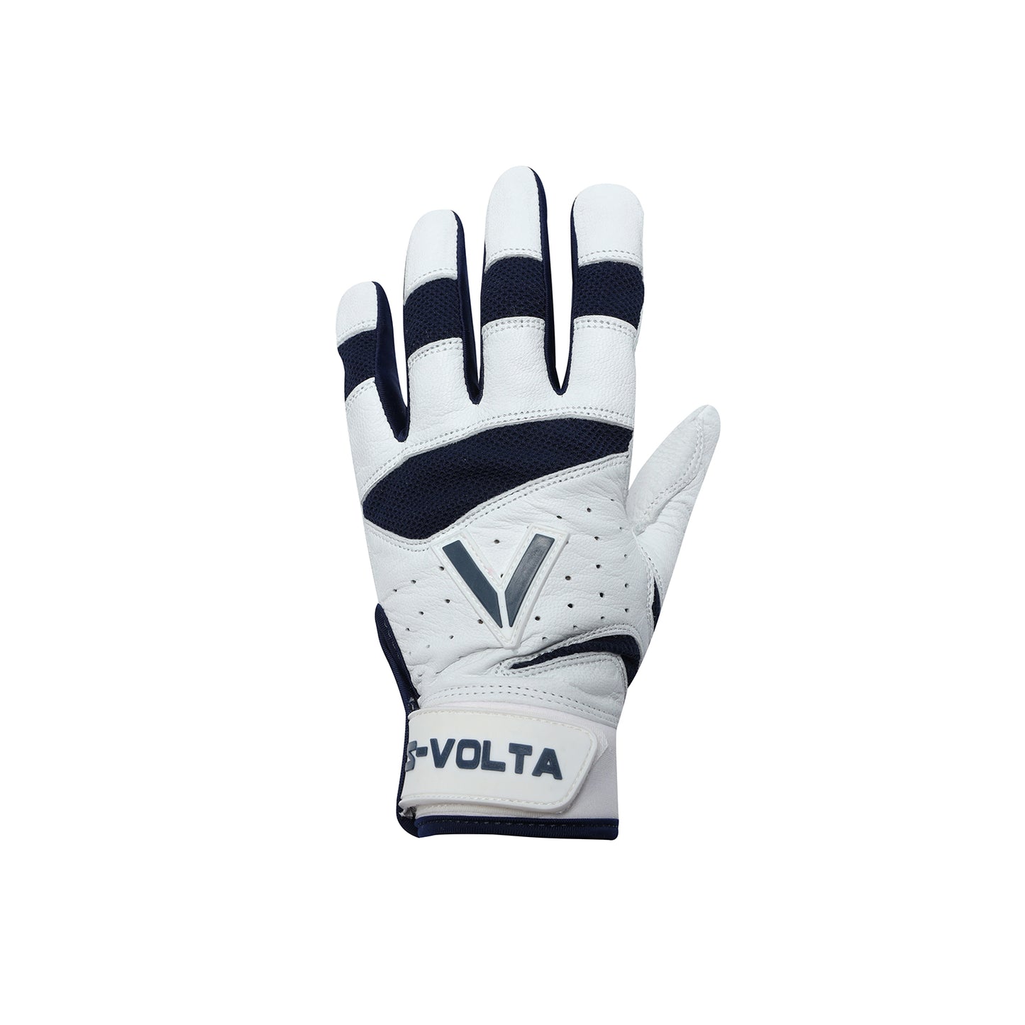 BATTING GLOVES  【WHITE × NAVY】